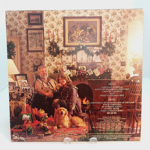 Kenny Rogers Christmas  (Vinyl Record, 1981) - Picture 6 of 6